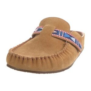 Xirena Suede Embroidered Flats